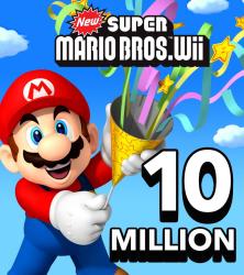 New Super Mario Bros. Wii giunge a 10 milioni di copie vendute