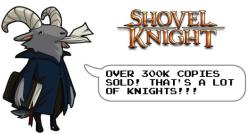 Shovel Knight: annunciati i dati di vendita del gioco
