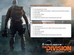 Tom Clancy’s The Division: rivelati i requisiti di sistema della versione PC?