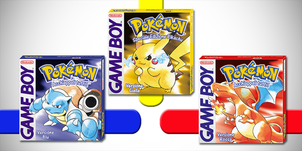 Pokémon Rosso, Blu e Giallo – Svelato il peso delle versioni per Virtual Console