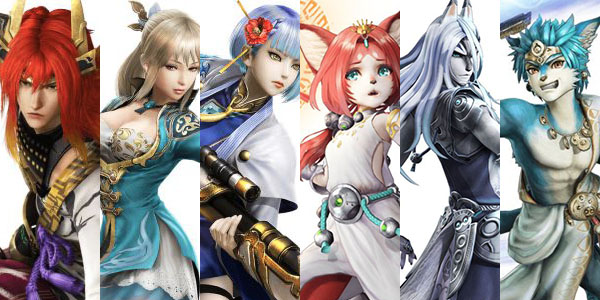 Musou Stars – Dettagli e immagini per Ishida Mitsunari, Wang Yuanji, Horo, Tamaki, Shiki, e Setsuna